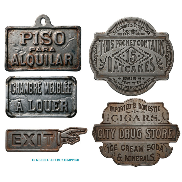 Transfer Vintage Industrial DTF