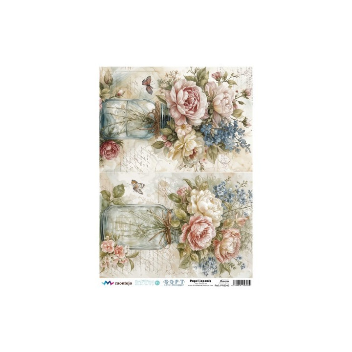 Papel De Arroz Soft A3 30x41cm SPA5620