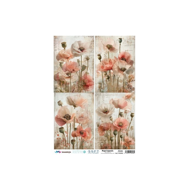 Papel De Arroz Soft A3 30x41cm SPA5620