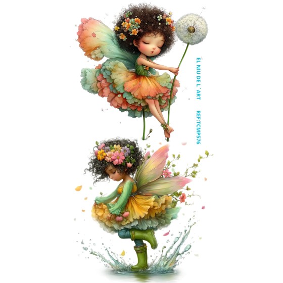 TRANSFER Color EL NIU DE L´ART P576