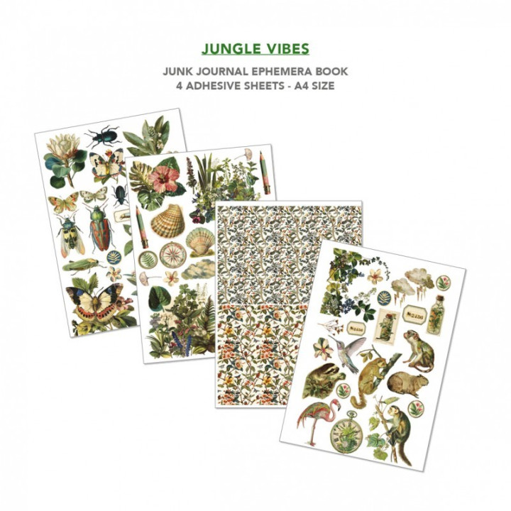Ephemera Book Jungle Vibes A4