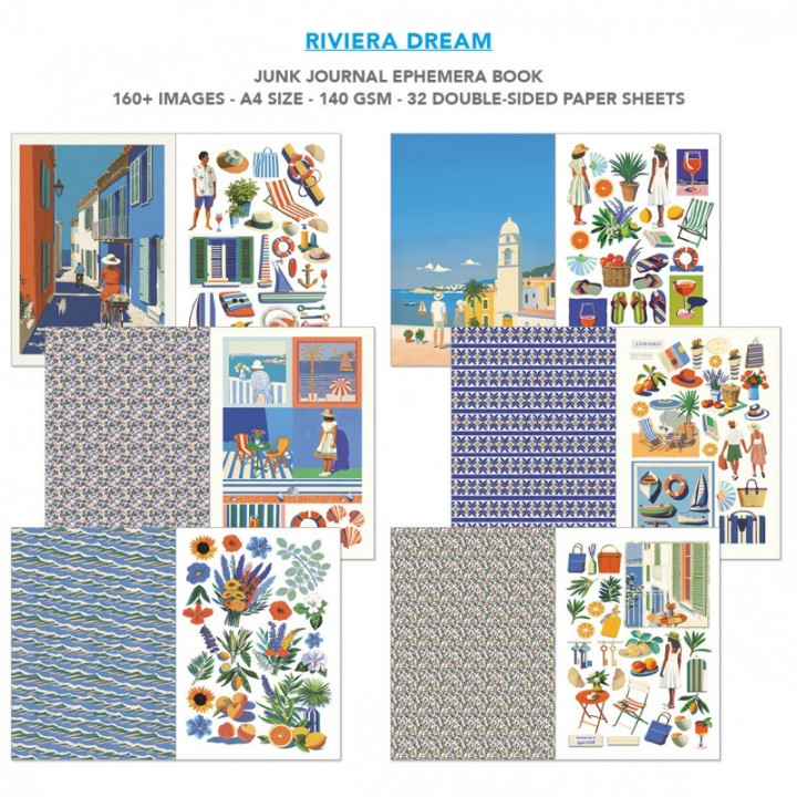 Ephemera Book Riviera Dream A4