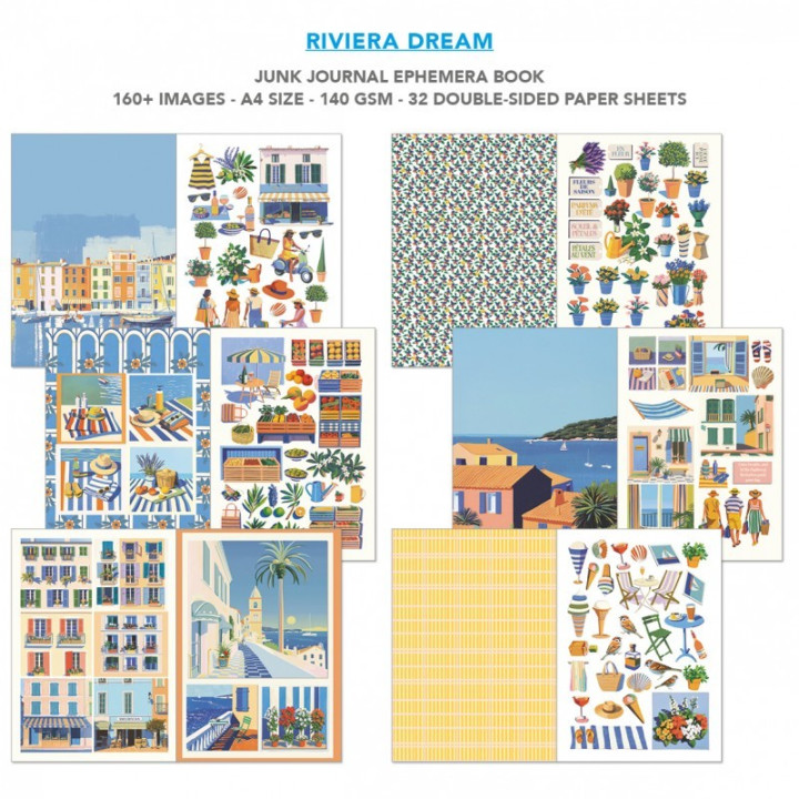 Ephemera Book Riviera Dream A4