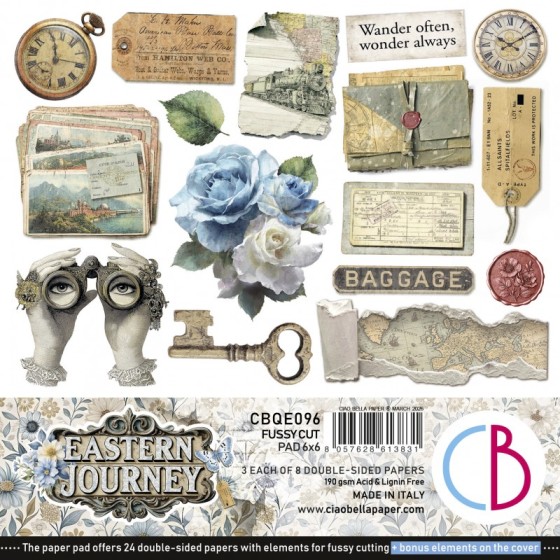 Eastern Journey Fussy Cut...