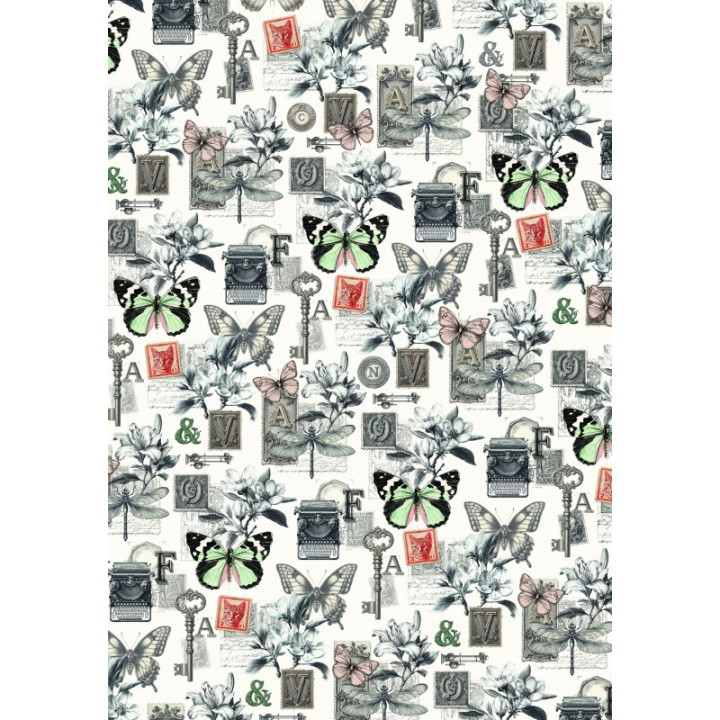 copy of Vellum Reing of grace Paper Patterns A4 6/Pkg