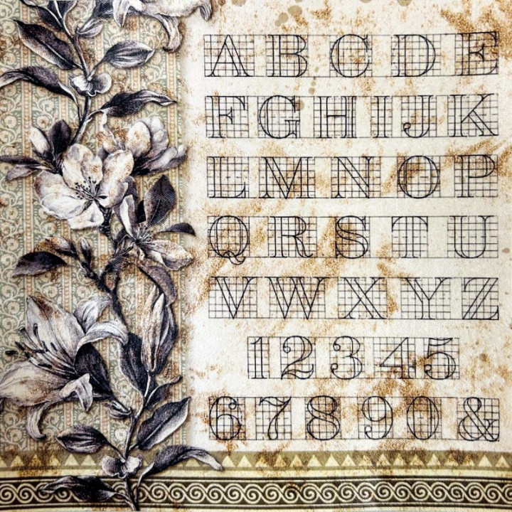 copy of Vellum Reing of grace Paper Patterns A4 6/Pkg