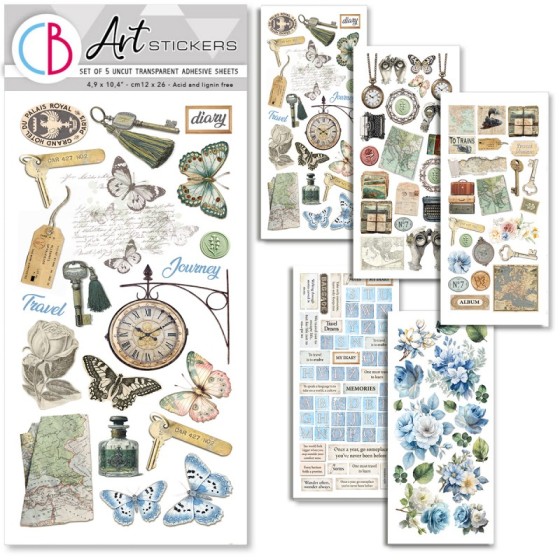 Eastern Journey PEGATINAS Ciao Bella