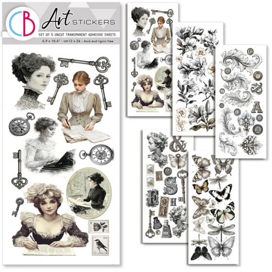 Typographic PEGATINAS Ciao Bella