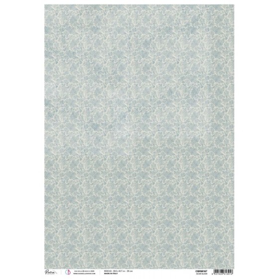 Rice Paper A3 Silver Bloom***