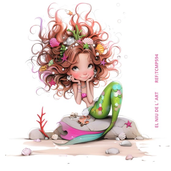 TRANSFER Color EL NIU DE L´ART P594