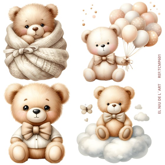 TRANSFER Color EL NIU DE L´ART P601