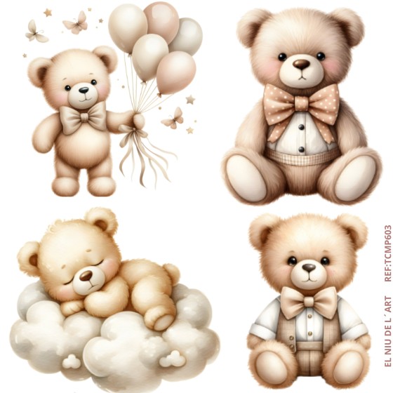 TRANSFER Color EL NIU DE L´ART P603