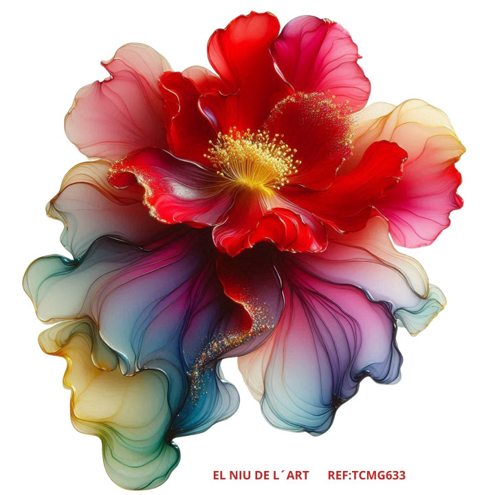 Transfer DTF Flor Colores