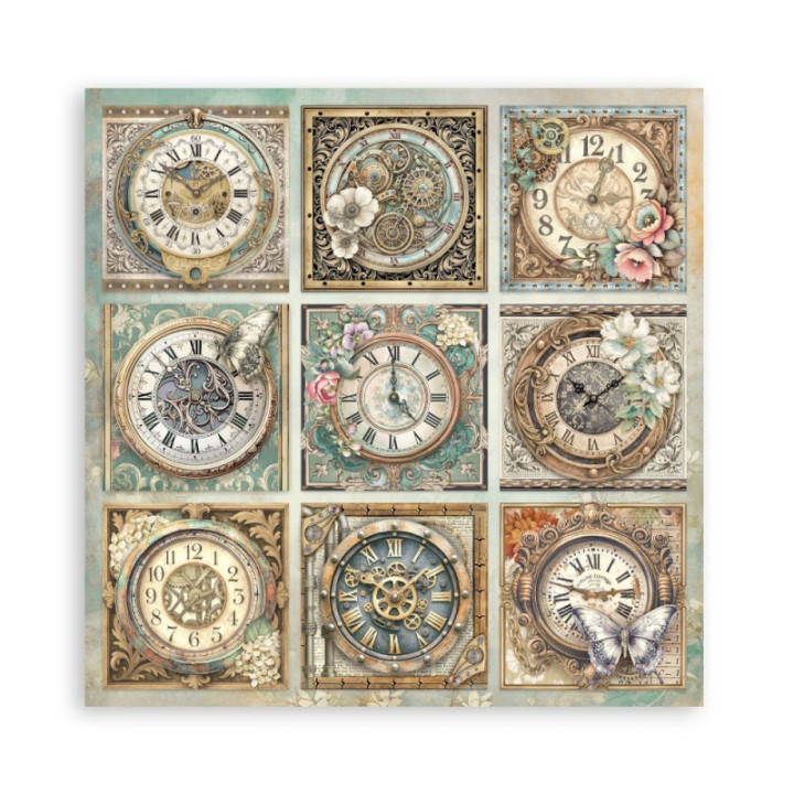 copy of Colección Scrap Stamperia 20.3x20.3 Brocante Antiques Una cara