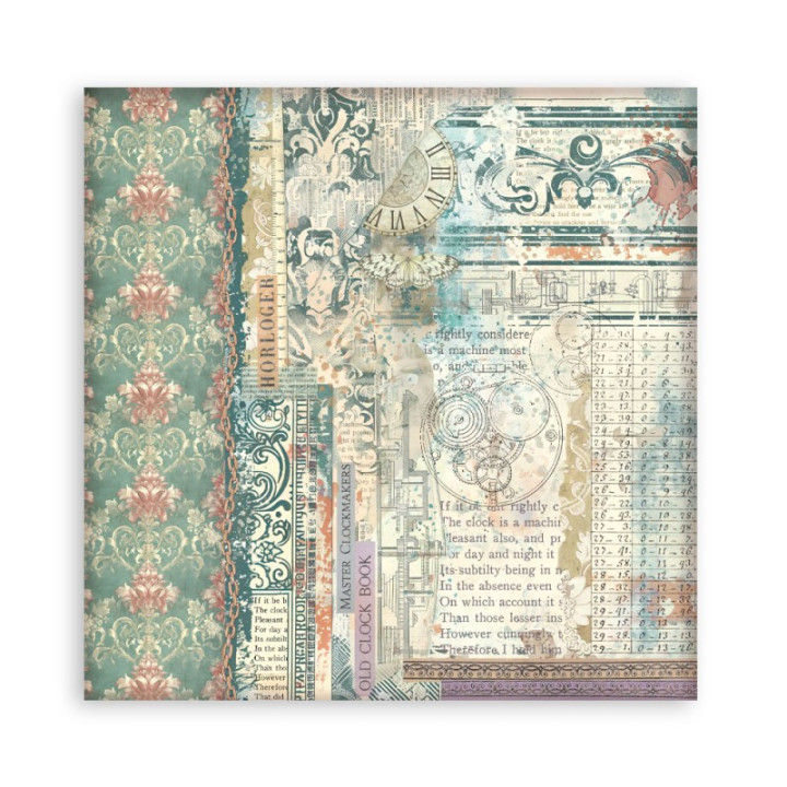 copy of Colección Scrap Stamperia 20.3x20.3 Brocante Antiques Una cara