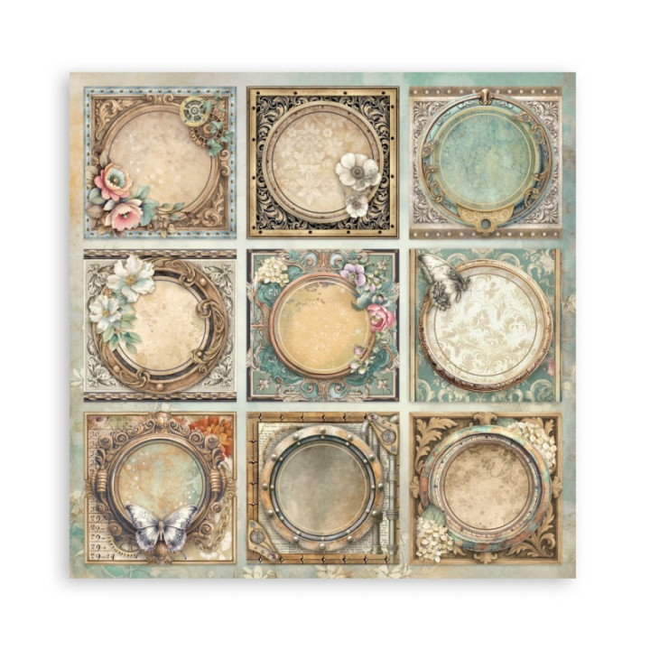 copy of Colección Scrap Stamperia 20.3x20.3 Brocante Antiques Una cara