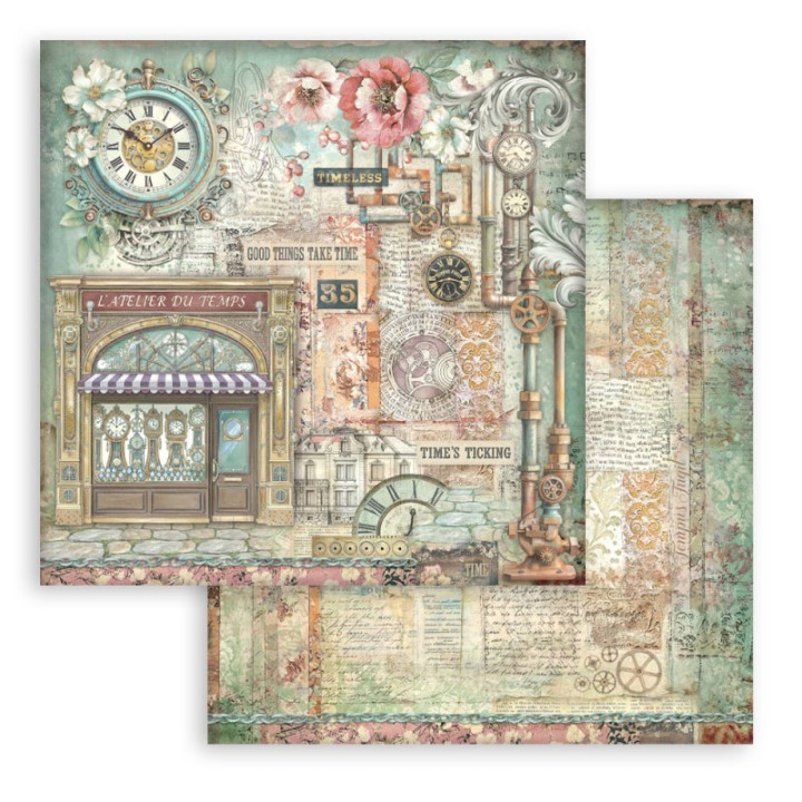 Stack papeles Stamperia 30x30 CEREMONY