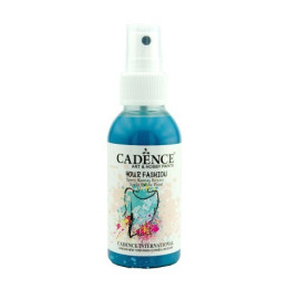 Pintura textil en spray turquesa osc.