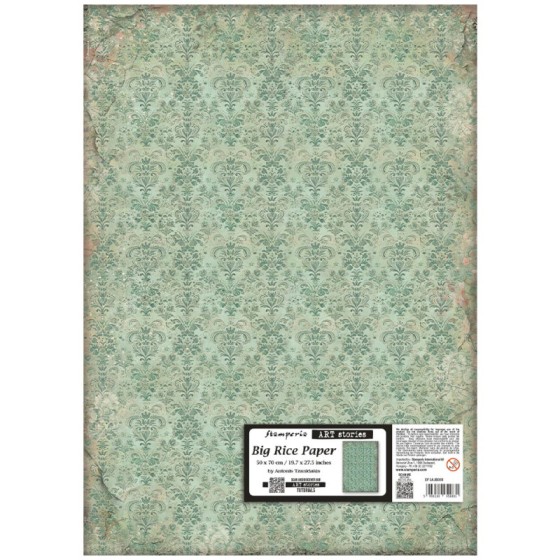 Hoja Papel Arroz Stamperia...