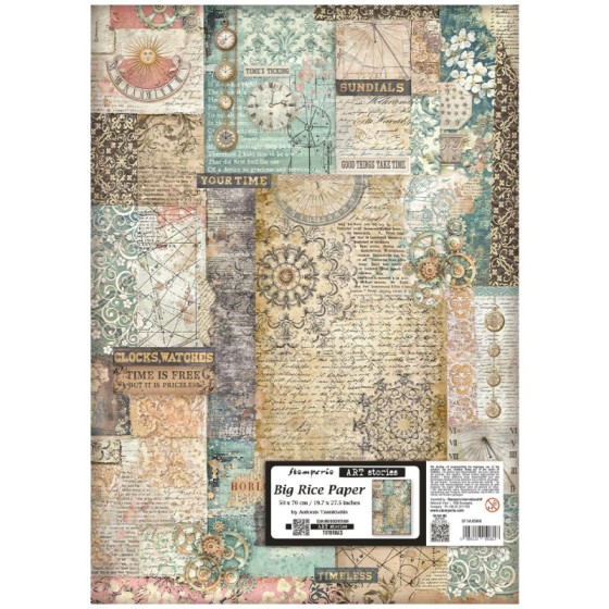 Hoja Papel Arroz Stamperia...