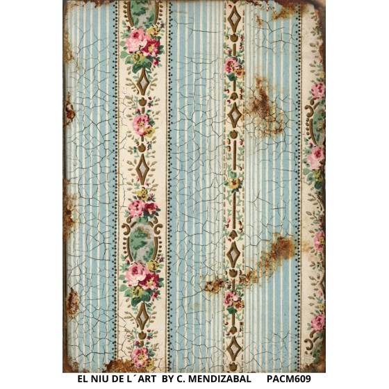 Papel de Arroz -609 by C....