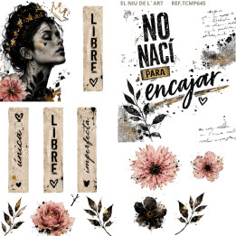 Transfer Mujer Frase