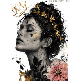 Transfer mujer DTF  P647