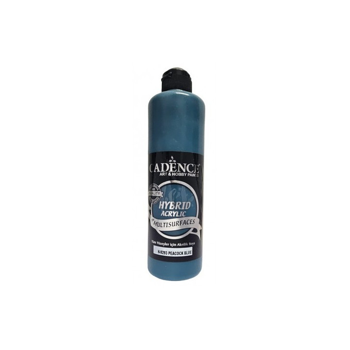 HYBRID Azul pavão 500 ml.