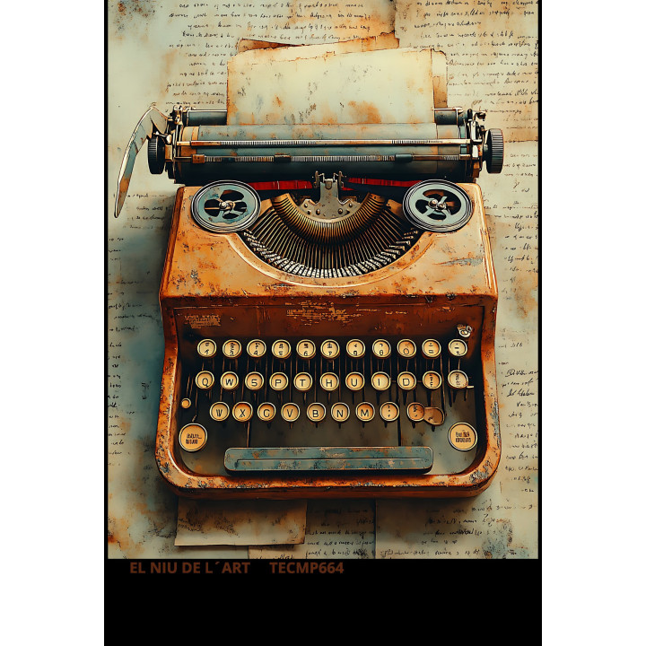 Transfer maquina de Escribir DTF