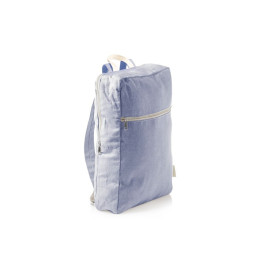 Motxilla cotó reciclat blau clar