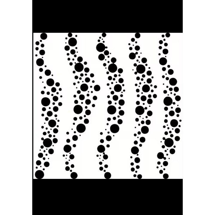 Stencil Bolhas 15x15
