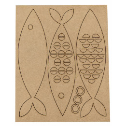 Tres Siluetas Peces