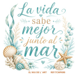 Transfer Frases de  Mar DTF