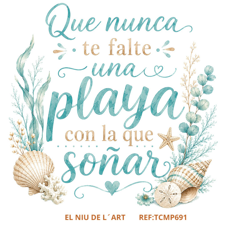 Transfer Frases de  Mar DTF