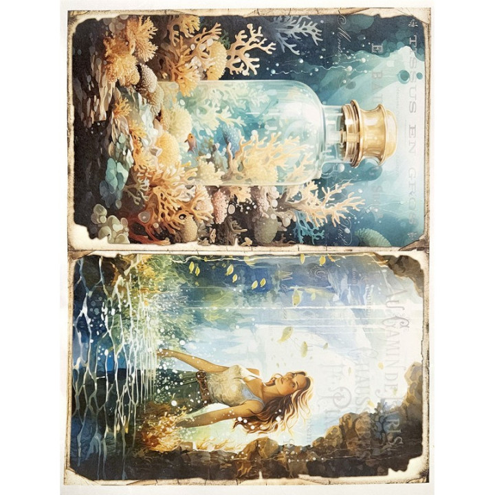 Papel de arroz Cadence Lora Art A3