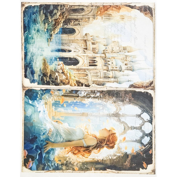 Papel de arroz Cadence Lora Art A3