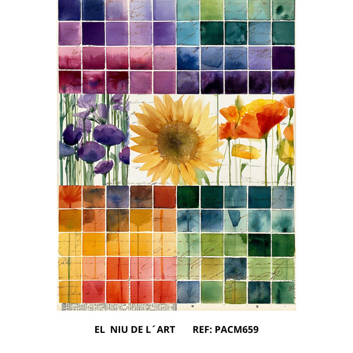 Paper de jardí cromàtic-657