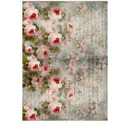 Papel de Arroz  FLORES Vintage