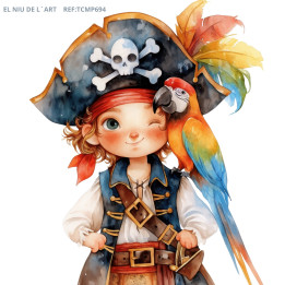 Transfer Pirata DTF P693