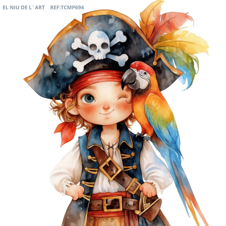 Transfer Pirata  DTF