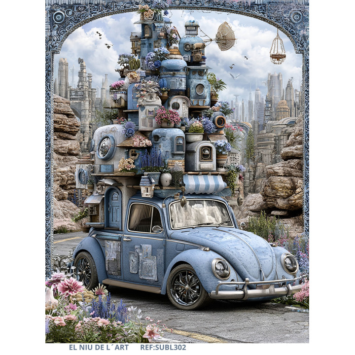 Sublimación Premium Azul Imaginario