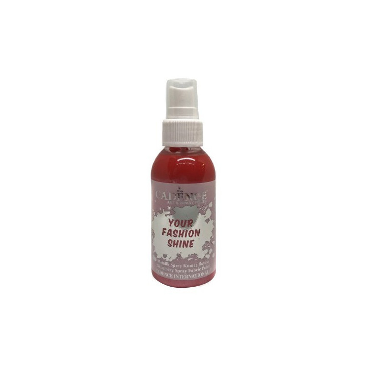 Spray Textil 1107 Brillo ROJO