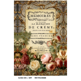 Papel de Arroz  Memorias Florales