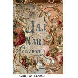 Papel de Arroz  Memorias Florales