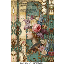 Papel de Arroz  Memorias Florales