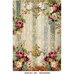 Paper d’arròs  Memòries Florals