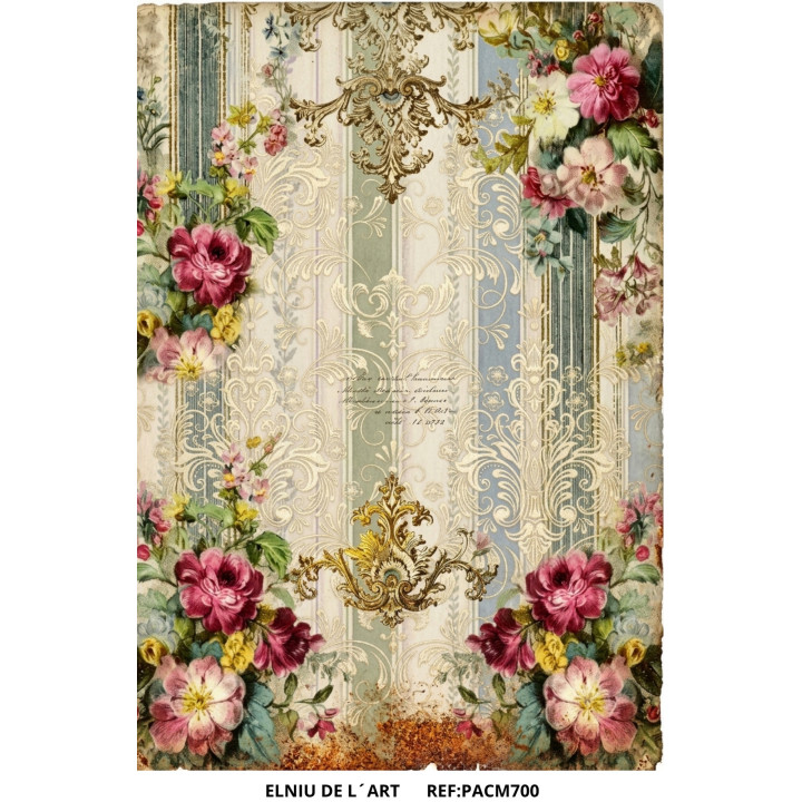 Papel de Arroz  Memórias Florais