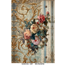 Papel de Arroz  Memorias Florales