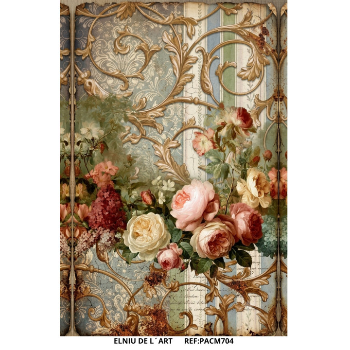 Paper d’arròs  Memòries Florals