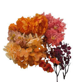 Cópia de Cópia de Cópia de Surtido de flores de tela Cuadro Japonesa